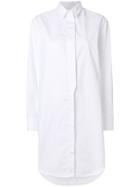 Cédric Charlier Classic Shirt Dress - White