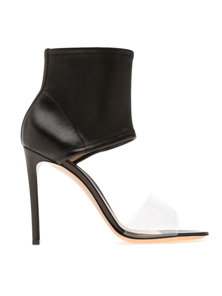 Gianvito Rossi Transparent Panel Sandal