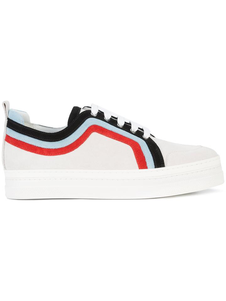 Pierre Hardy Campus 2 Sneakers - White