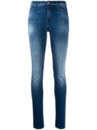 Karl Lagerfeld Slim-fit Stud Detail Denim Jeans - Blue