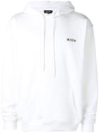 Muf 10 Chest Logo Hoodie - White