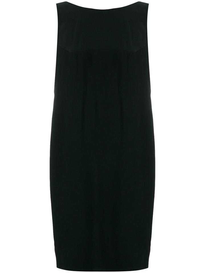Dondup Embellished V-back Dress - Black