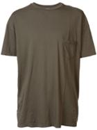John Elliott Chest Pocket T-shirt, Men's, Size: Medium, Green, Cotton