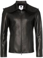 Vexed Generation Ninja Hood Faux Leather Jacket - Black