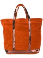 Vanessa Bruno Sequin Trim Tote Bag, Women's, Yellow/orange