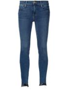 Frame Denim - Skinny Jeans - Women - Cotton/polyester/spandex/elastane - 25, Blue, Cotton/polyester/spandex/elastane