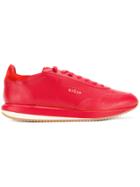 Ghoud Lace Up Sneakers - Red