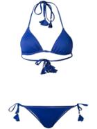 Emmanuella 'maira' Bikini, Women's, Size: Medium, Blue, Polyamide/spandex/elastane
