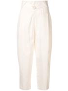 Palmer / Harding Jacquard Pierce Trousers - White