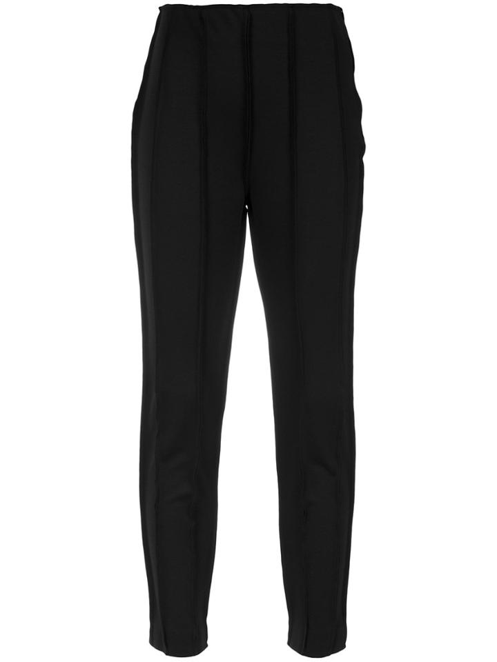 Mara Mac Creased Trousers - Black
