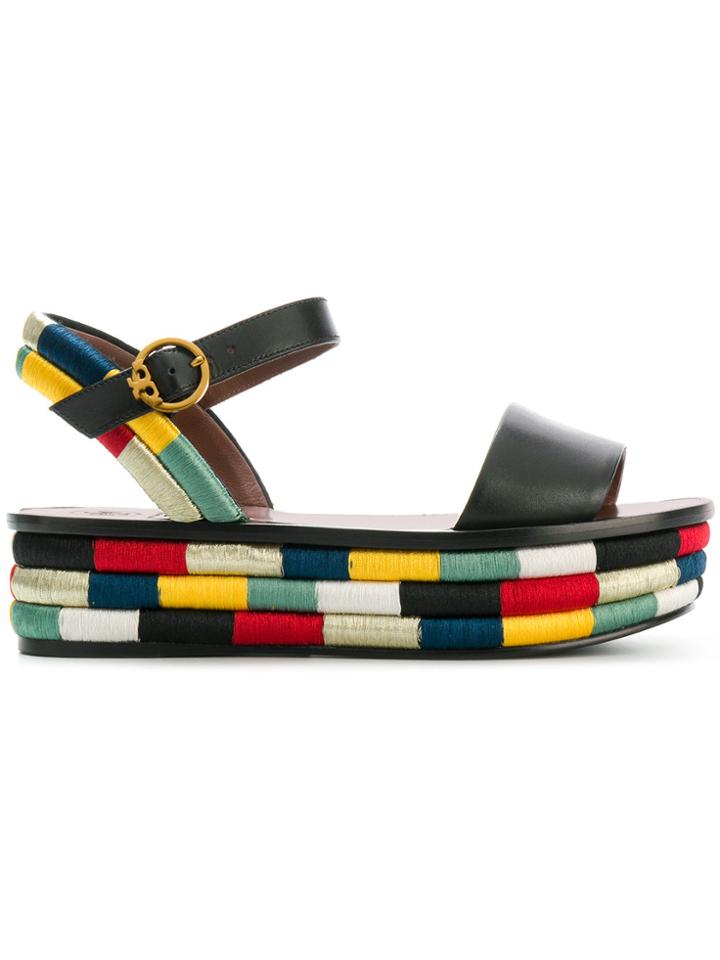 Tory Burch Camilla Platform Sandals - Black
