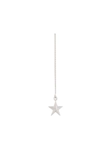 True Rocks Star Drop Earrings - Silver