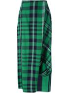 Stella Mccartney 'check Darmouth' Trousers, Women's, Size: 40, Green, Viscose