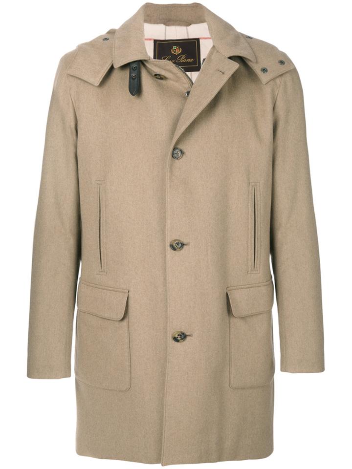 Loro Piana Classic Duffle Coat - Nude & Neutrals