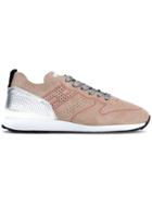 Hogan Rebel Panelled Sneakers - Nude & Neutrals