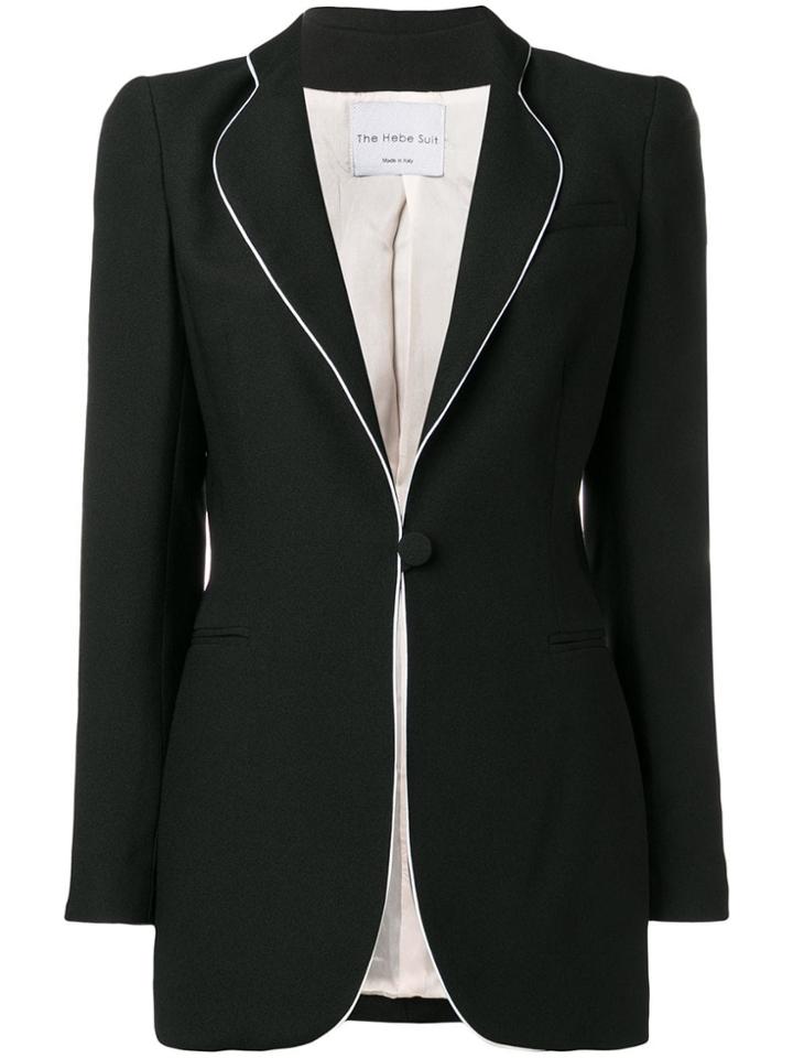 Hebe Studio Smoking Blazer - Black