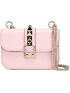 Valentino Valentino Garavani Glam Lock Shoulder Bag - Pink