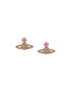 Vivienne Westwood Ariella Rhinestone Embellished Earrings - Pink