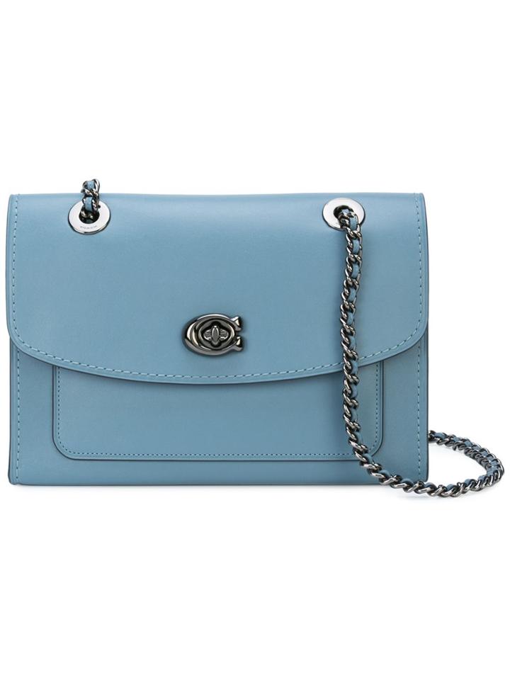 Coach Parker Shoulder Bag - Blue