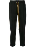 Rhude Drawstring Track Trousers - Black