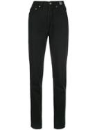 Versace Vintage Tapered Denim Jeans - Black