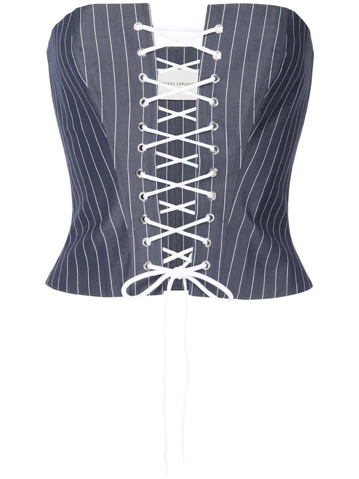 Strateas Carlucci Bound Corset - Grey