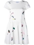 Mira Mikati Printed A-line Dress
