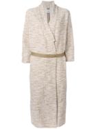 Humanoid Dawn Cardi-coat, Women's, Size: Medium, Nude/neutrals, Cotton/polyamide/spandex/elastane