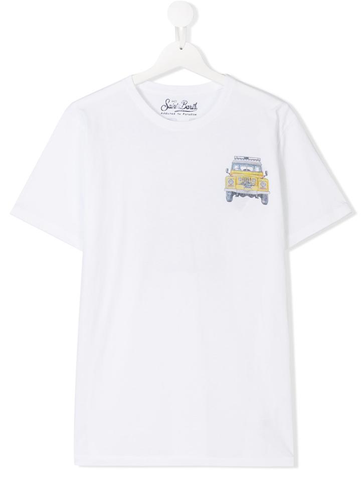 Mc2 Saint Barth Teen Drivers T-shirt - White