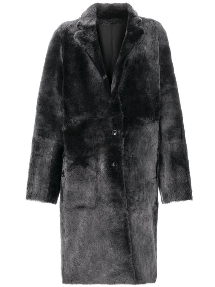 Joseph Oversized Coat - Grey