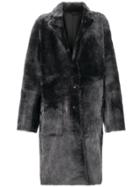 Joseph Oversized Coat - Grey