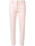Piazza Sempione Cropped Tailored Trousers - Pink