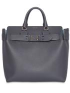 Burberry Large Belted Tote - Grey