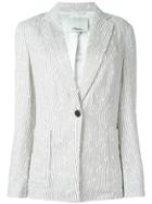 3.1 Phillip Lim Bouclé Blazer - Nude & Neutrals