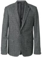 A Kind Of Guise Fitted Two Buttoned Jacket - Black