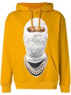 Ih Nom Uh Nit Future Print Hoodie - Yellow & Orange