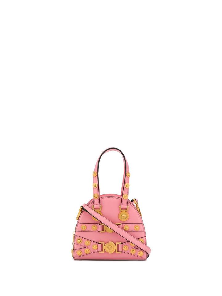 Versace Medusa Medal Crossbody Bag - Pink