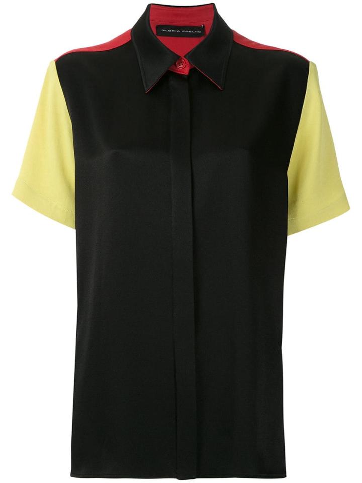Gloria Coelho Color Block Shirt - Multicolour