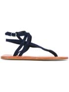 N.d.c. Made By Hand Toe Thong Sandals - Blue