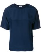 P.a.r.o.s.h. Silk Box T-shirt - Blue