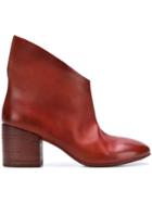 Marsèll High Low Ankle Boots - Red