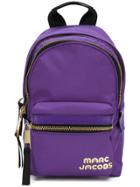 Marc Jacobs Logo Mini Backpack - Pink & Purple