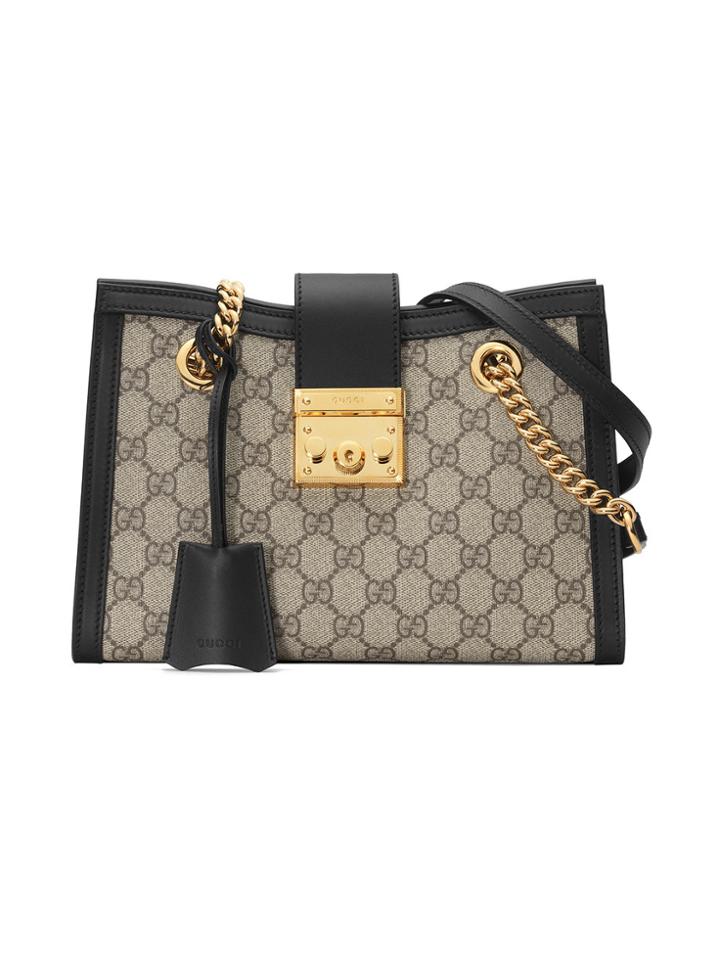 Gucci Padlock Small Gg Shoulder Bag - Nude & Neutrals