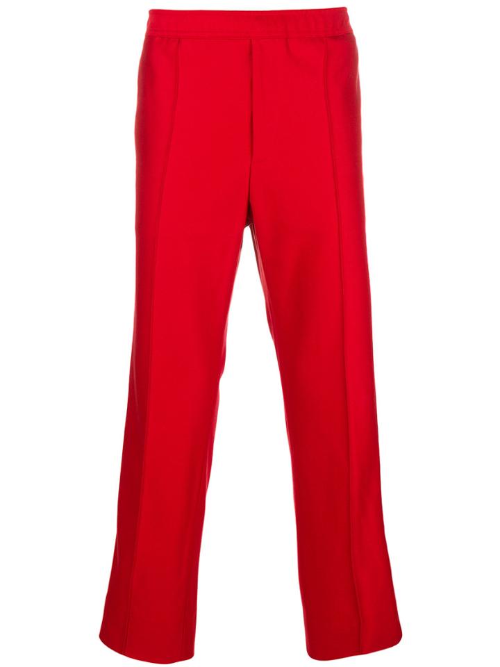 Gucci Side Stripe Joggers - Red