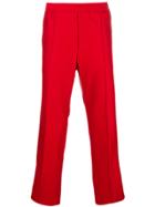 Gucci Side Stripe Joggers - Red