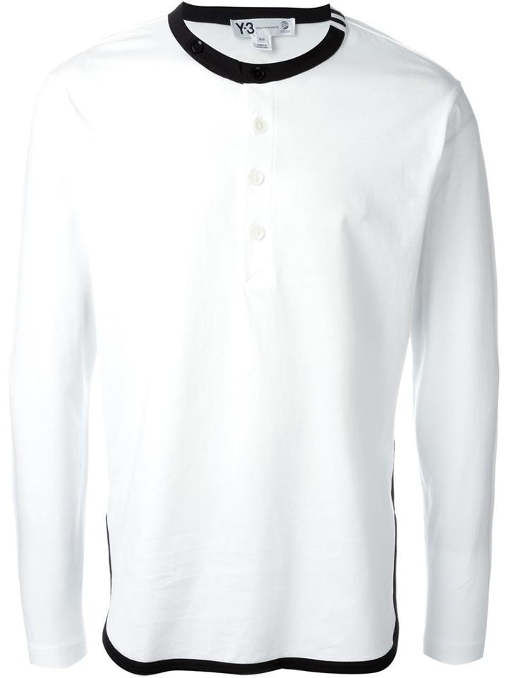 Y-3 Contrast Trim Henley
