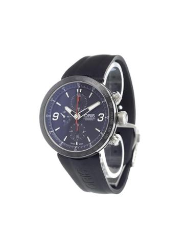 Oris 'tt1 Chronograph' Analog Watch, Stainless Steel