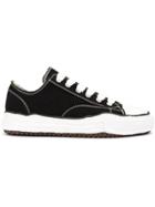 Maison Mihara Yasuhiro Contrast Lace-up Sneakers - Black