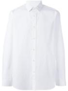 Saint Laurent Classic Long Sleeve Shirt, Men's, Size: 40, White, Cotton