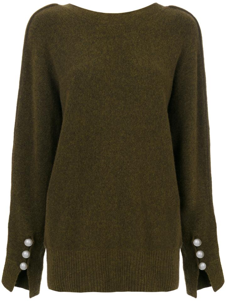 3.1 Phillip Lim V-back Sweater - Red